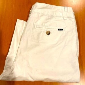 Polo Ralph Lauren dressy short, Boys size 14, White color, 100% cotton